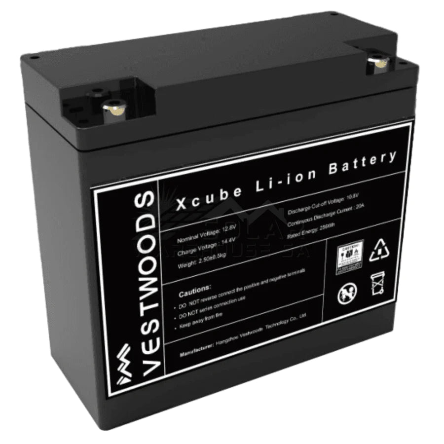 Vestwoods 20Ah 12V LiFePO4 Li-ion Battery