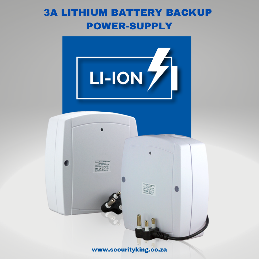 Sherlotronics 3A Lithium Battery Backup Power-Supply - SecurityKing