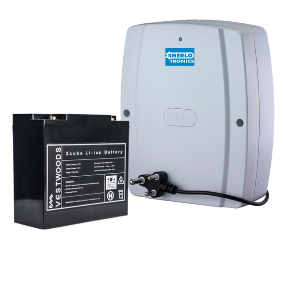 Sherlotronics 6A Lithium Power-Supply incl 20Ah Vestwoods Lithium Battery