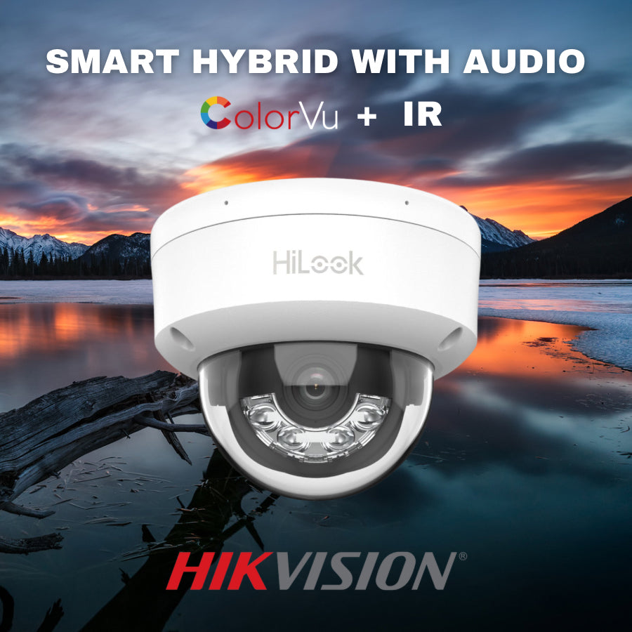 Hi Look Camera 4mp HiLook 4MP Smart Hybrid Light MD 2.0 Fixed Dome Network Camera ...