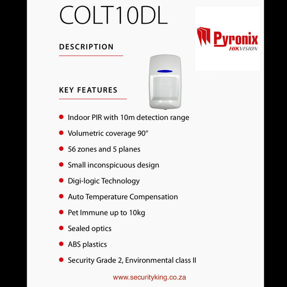 Pyronix Colt Indoor PIR