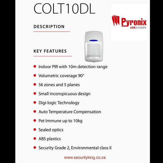 Pyronix Colt Indoor PIR