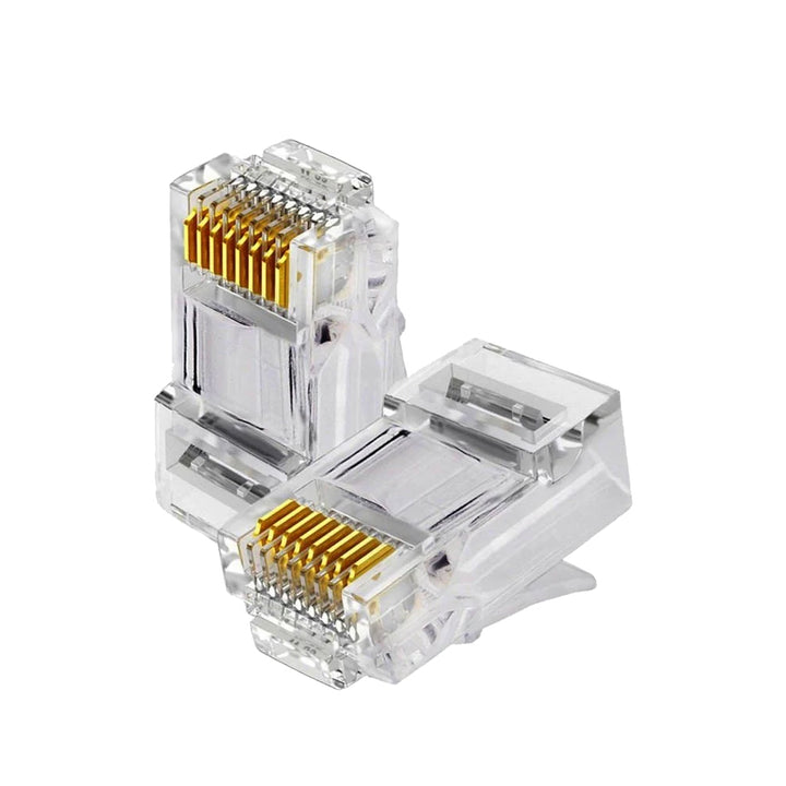 RJ45 CAT5 / CAT6 Lugs - PackOf 10