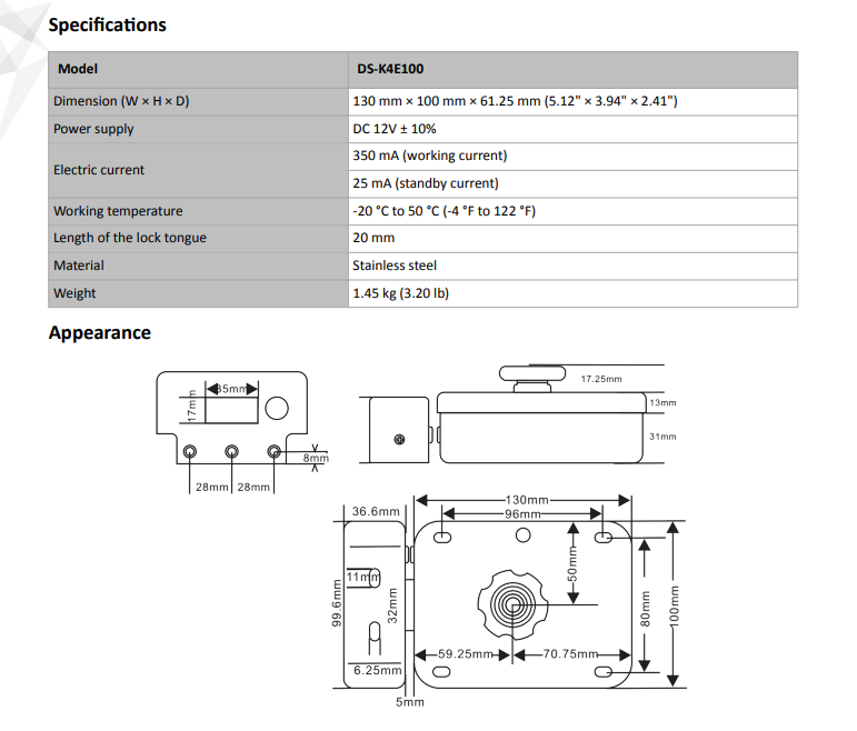 hikvision-pro-series-electric-motor-lock