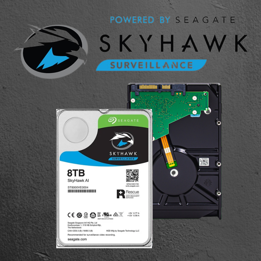 Seagate Skyhawk 8TB Surveillance Hard Drive – SecurityKing