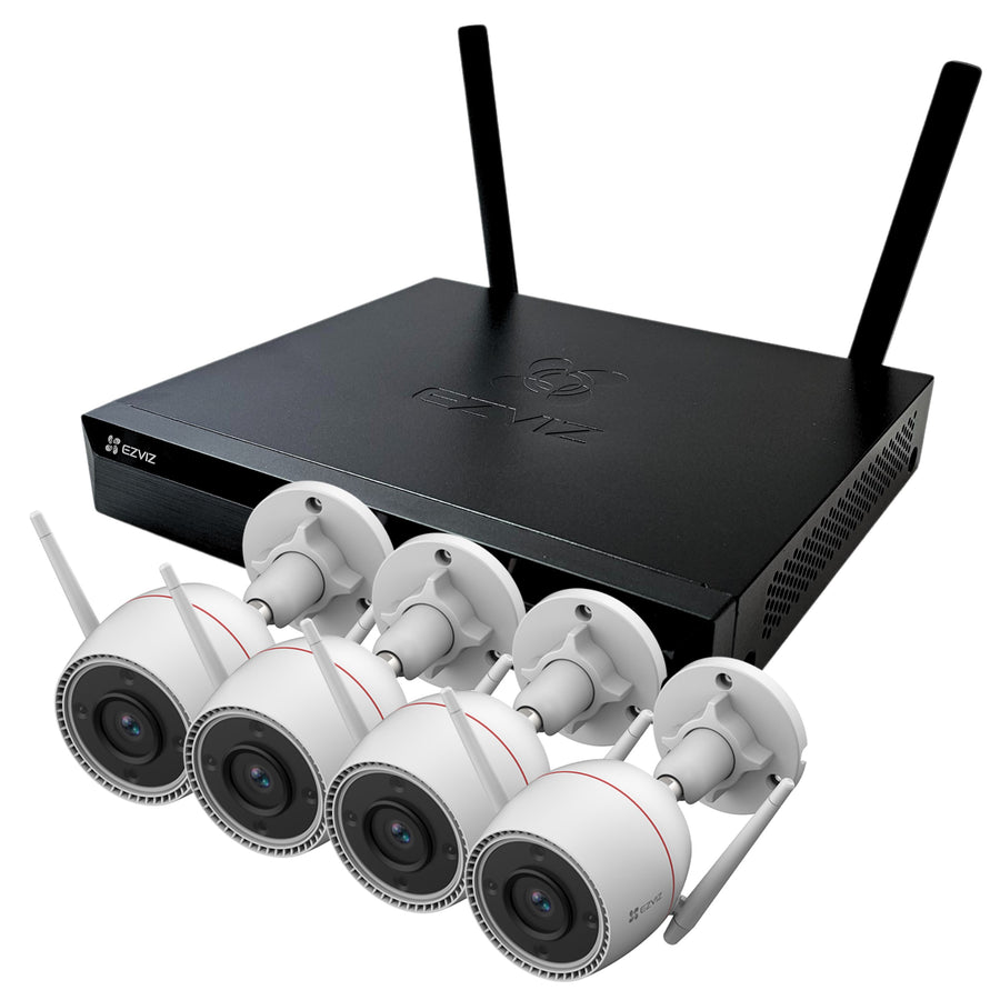 EZVIZ Smart Home 8ch NVR - 4 Camera 2K+ Kit