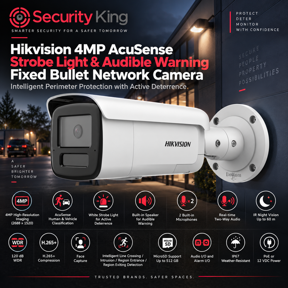 hikvision-4mp-acusense-strobe-light-and-audible-warning-fixed-bullet-network-camera