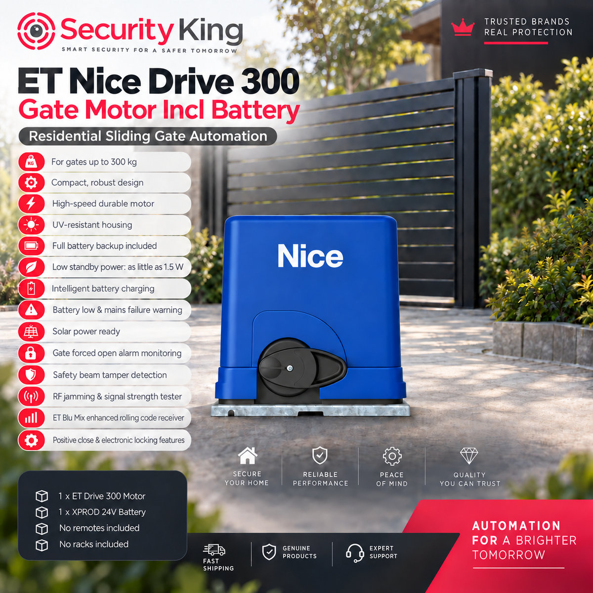 et-nice-drive-300-gate-motor-incl-battery