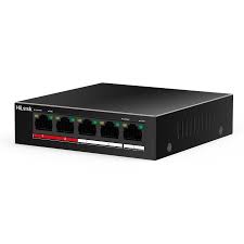 HiLook 4 Port Fast Ethernet Unmanaged POE Switch