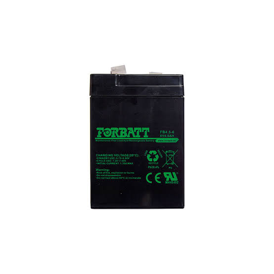 Forbatt Sealed Lead Acid Battery - 6V / 4.5Ah