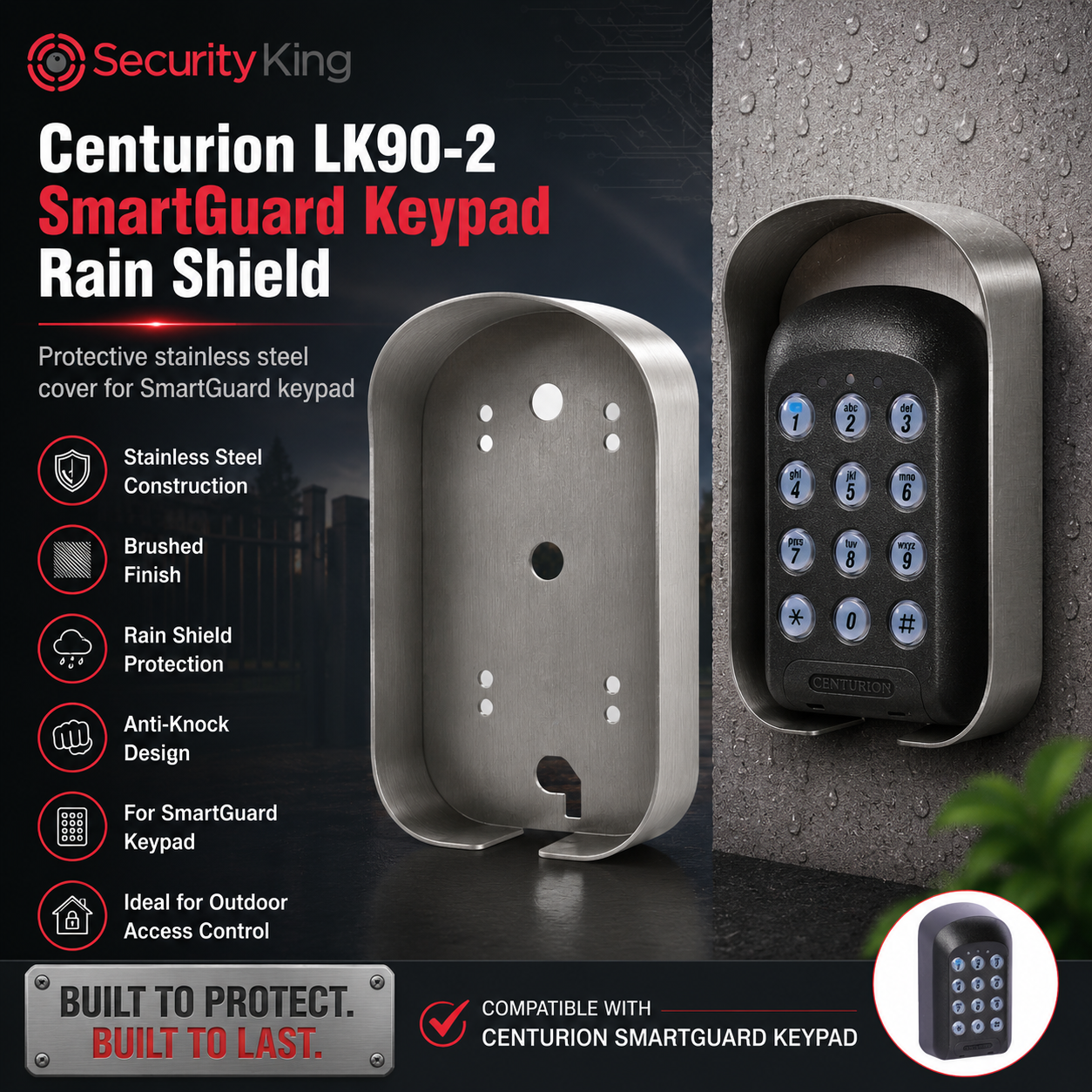 centurion-lk90-2-smartguard-keypad-rain-shield