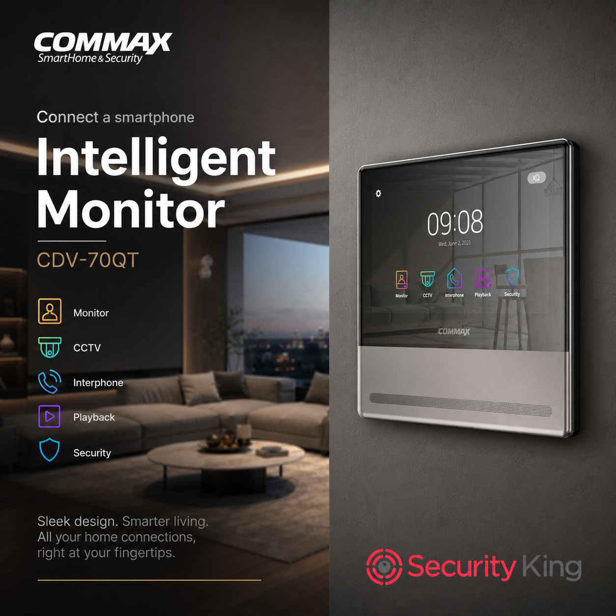 commax-cdv-70qt-7-monitor