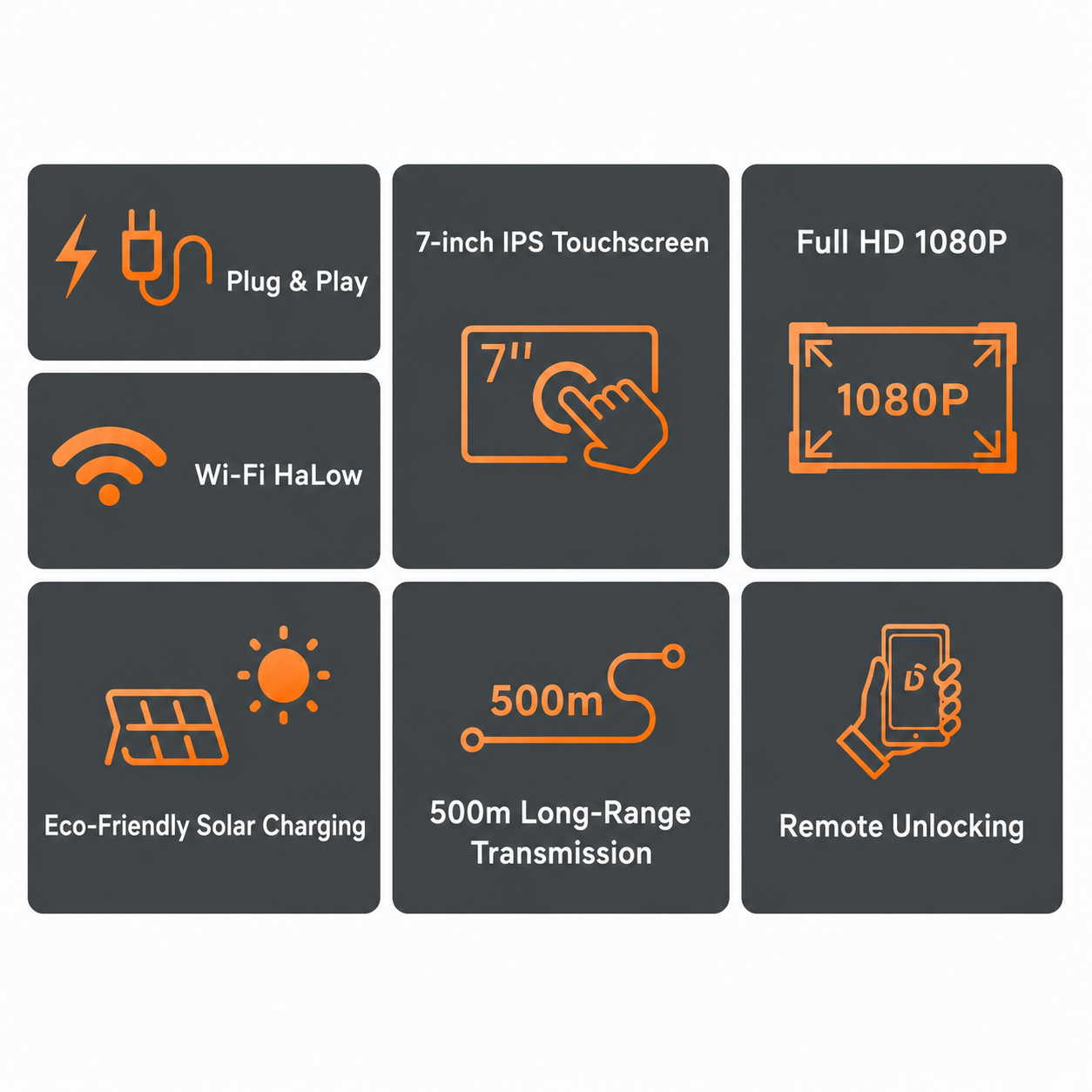 dnake-dk360-wireless-doorbell-kit-500m-wireless-range