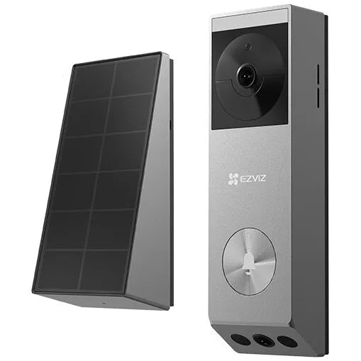 EZVIZ EP3X Pro Wireless Video Doorbell with Solar Panel and Surveillance Camera