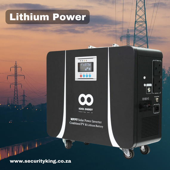 Kool Energy Mobile Inverter Trolley 1KW- 50Ah Lithium Battery