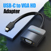 Vention Type C to VGA Adapter 0.15m Black ABS Type
