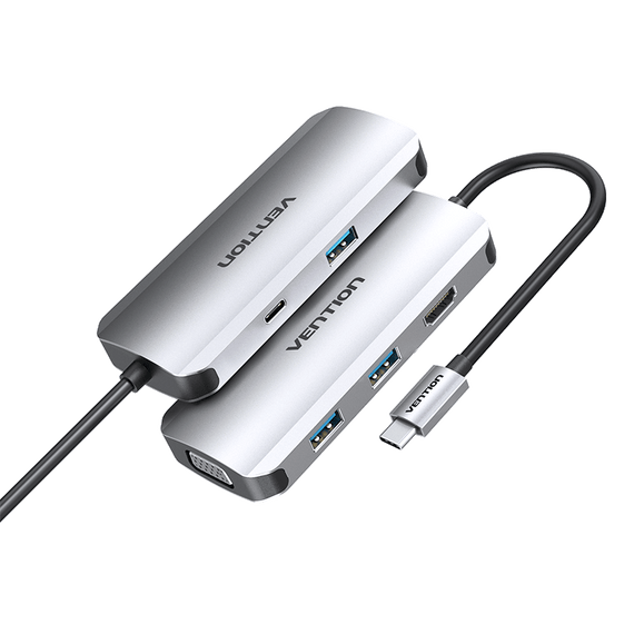 Vention Multi-Function Type-C to HDMI/VGA / USB3.0
