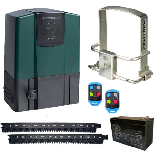 Centurion D5 Evo Gate Motor Kit + D5 Anti Theft Bracket SecurityKing