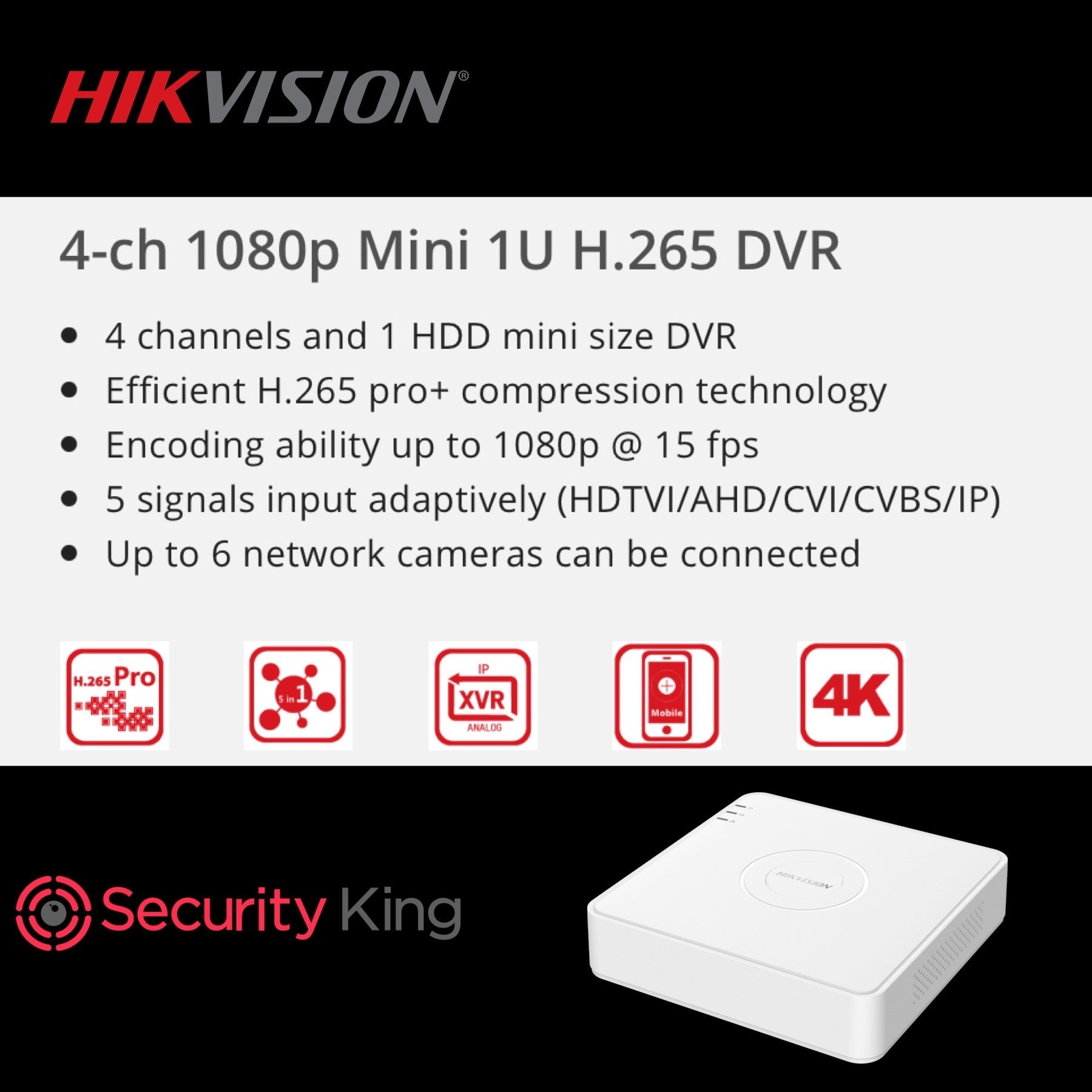 hikvision-4-channel-1080p-h-265-dvr