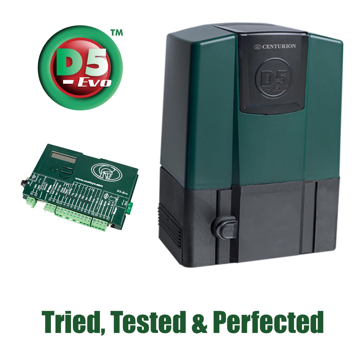 Centurion D5 Evo Gate Motor Kit + D5 Anti - Theft Bracket – SecurityKing