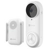 EZVIZ DB2 2K Battery-Powered Wireless Video Doorbell Kit with Chime