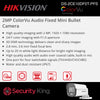 Hikvision 2MP ColorVu Audio Bullet Camera - New Launch
