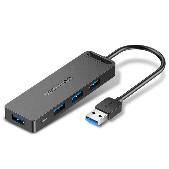 Vention 4-port USB 3.0 HUB Ultra Slim USB splitter for Laptops and Mobiles