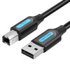 Vention USB Printer Cable 2m USB 2.0 A Male to B Male Scanner Cord