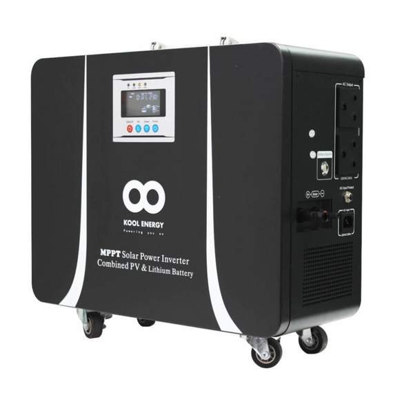 Kool Energy Mobile Inverter Trolley 1KW- 50Ah Lithium Battery