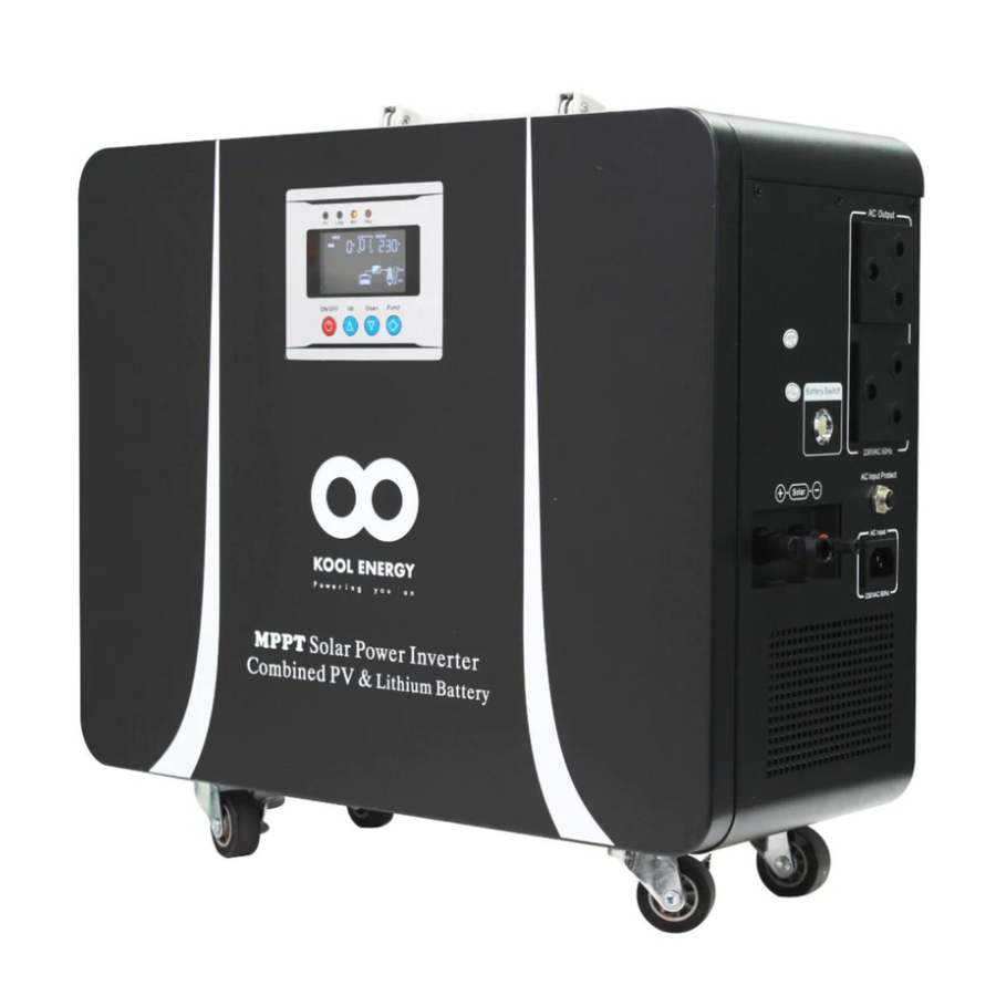 Kool Energy Mobile Inverter Trolley 1KW- 50Ah Lithium Battery