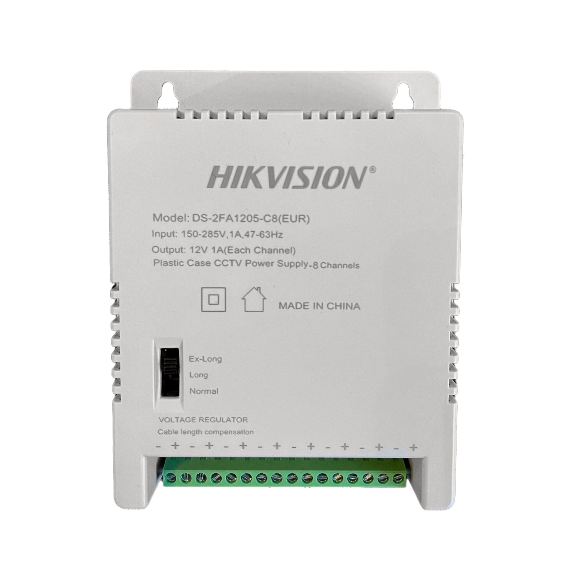 Hikvision 12 Volts Channel CCTV Power Supply DS-2FA1205-C8