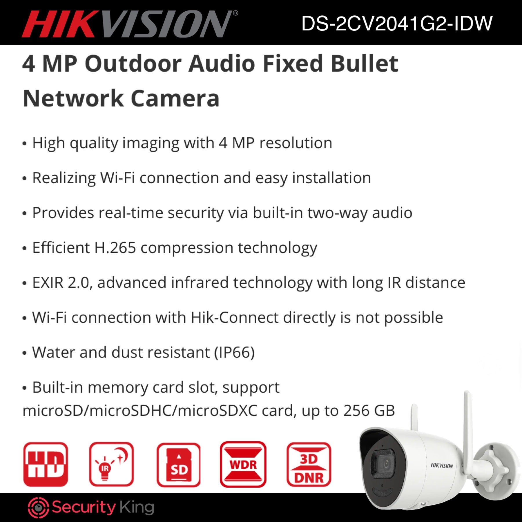 hikvision-4mp-h-265-bullet-wifi-kit