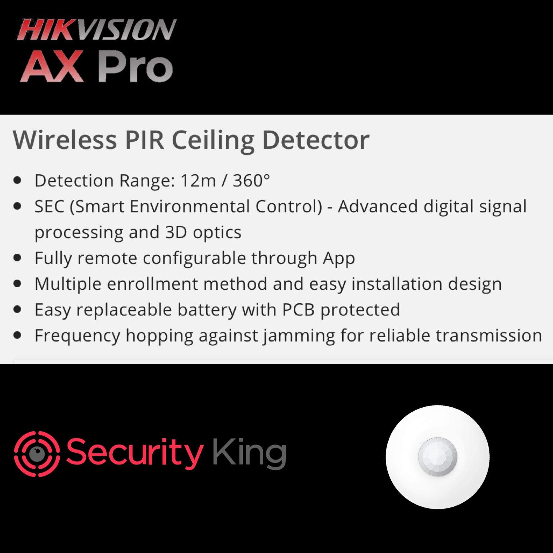 hikvision-ax-pro-wireless-pir-ceiling-detector