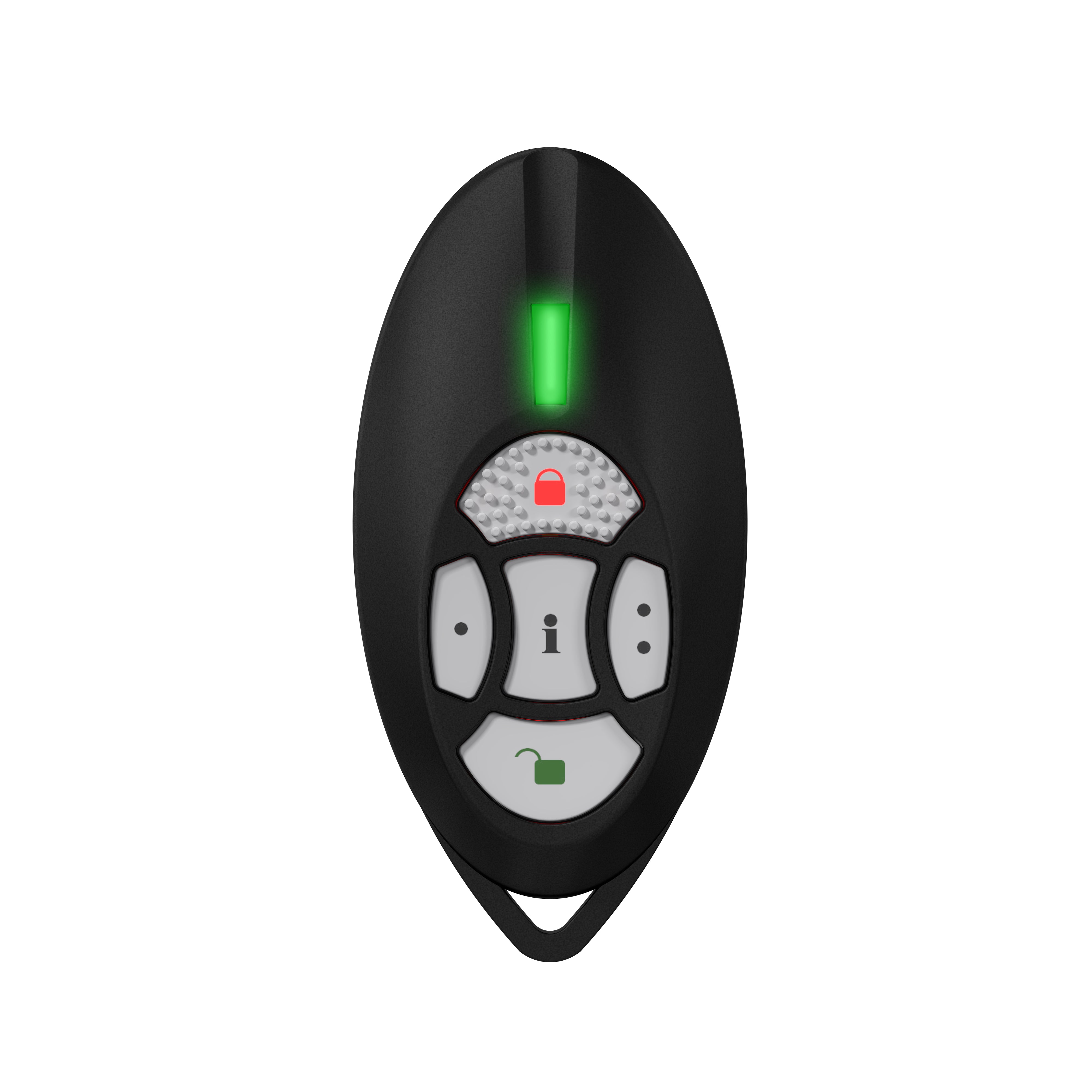 Security Remote Controls Paradox REM2 MAGELLAN 2-Way Remote Control with Backlit Buttons - 433M ...