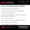 Hikvision 16Chn Acusense 4K NVR with POE