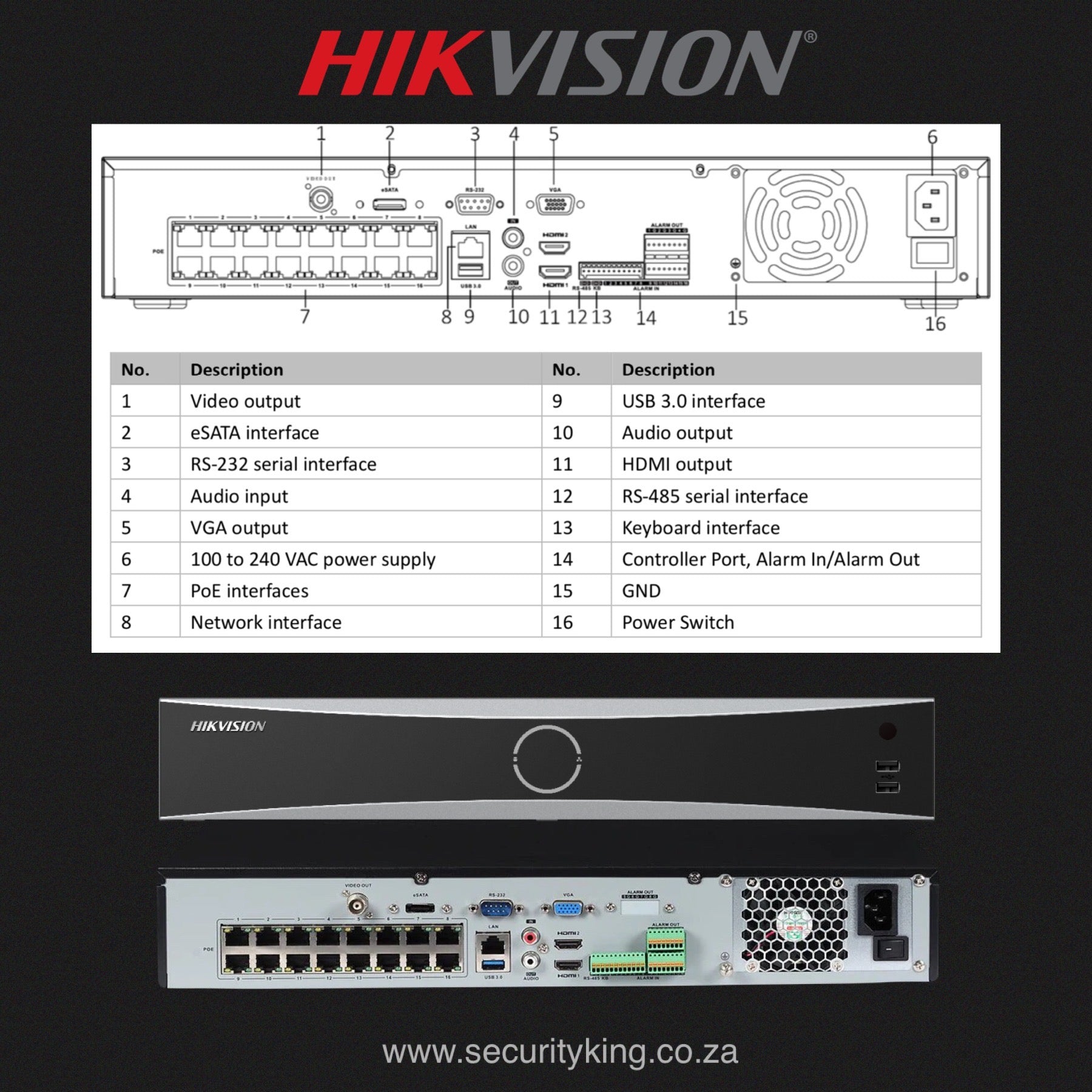 hikvision-16chn-acusense-4k-nvr-with-poe