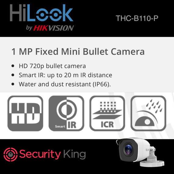 Hilook 720P Hd Outdoor Bullet Camera