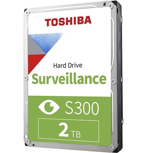 Toshiba 2TB 3.5″ Surveillance Hard Drive S300