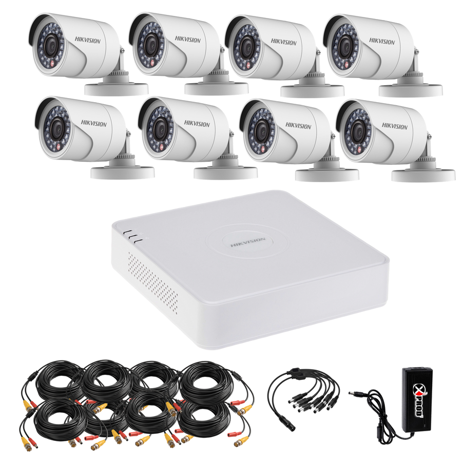 Hikvision cctv best sale 8 channel