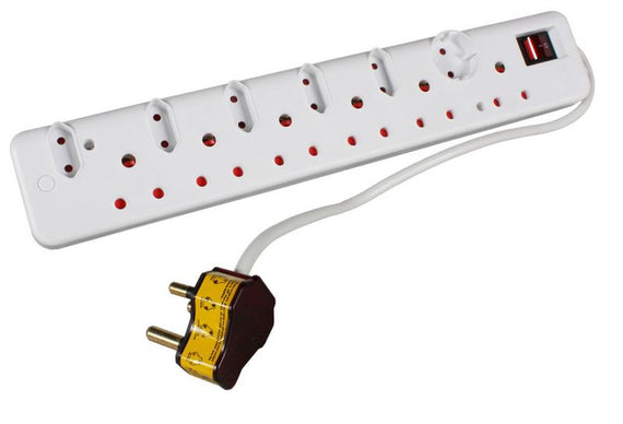 Ellies 12 Way Multiplug with Surge Protection
