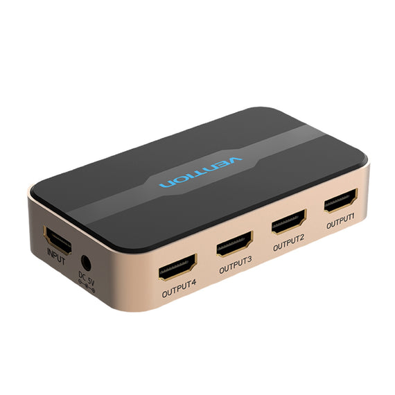 Vention 1 In 4 Out HDMI Splitter
