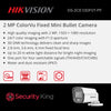 Hikvision 2MP Colorvu Bullet Camera