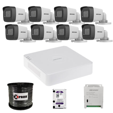 Hikvision 8 Channel 1080p CCTV System