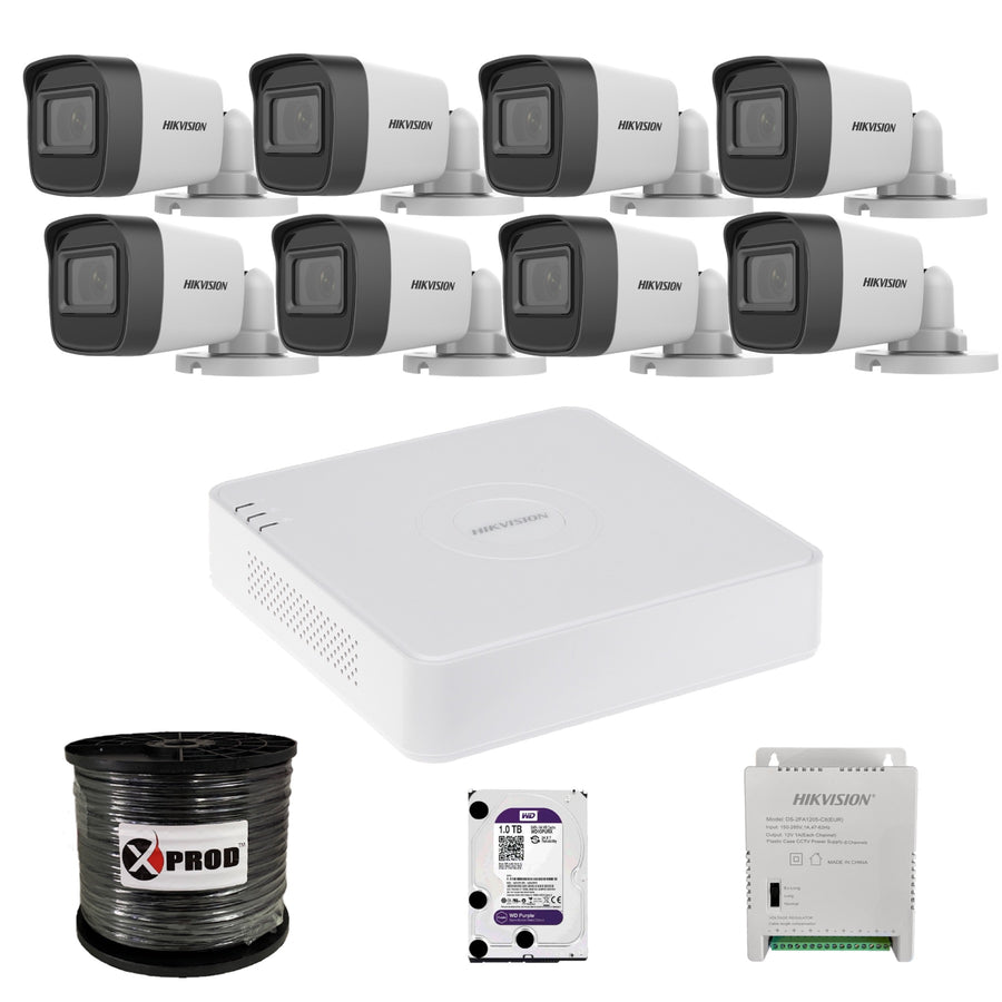 Hikvision 8 Channel 1080p CCTV System - SecurityKing